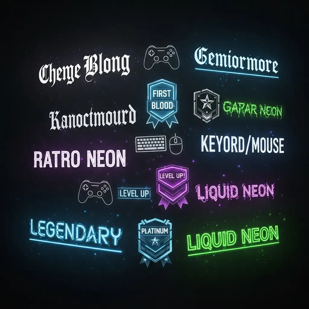 Letras diferentes para nick de jogos - Free Fire, PUBG, Fortnite